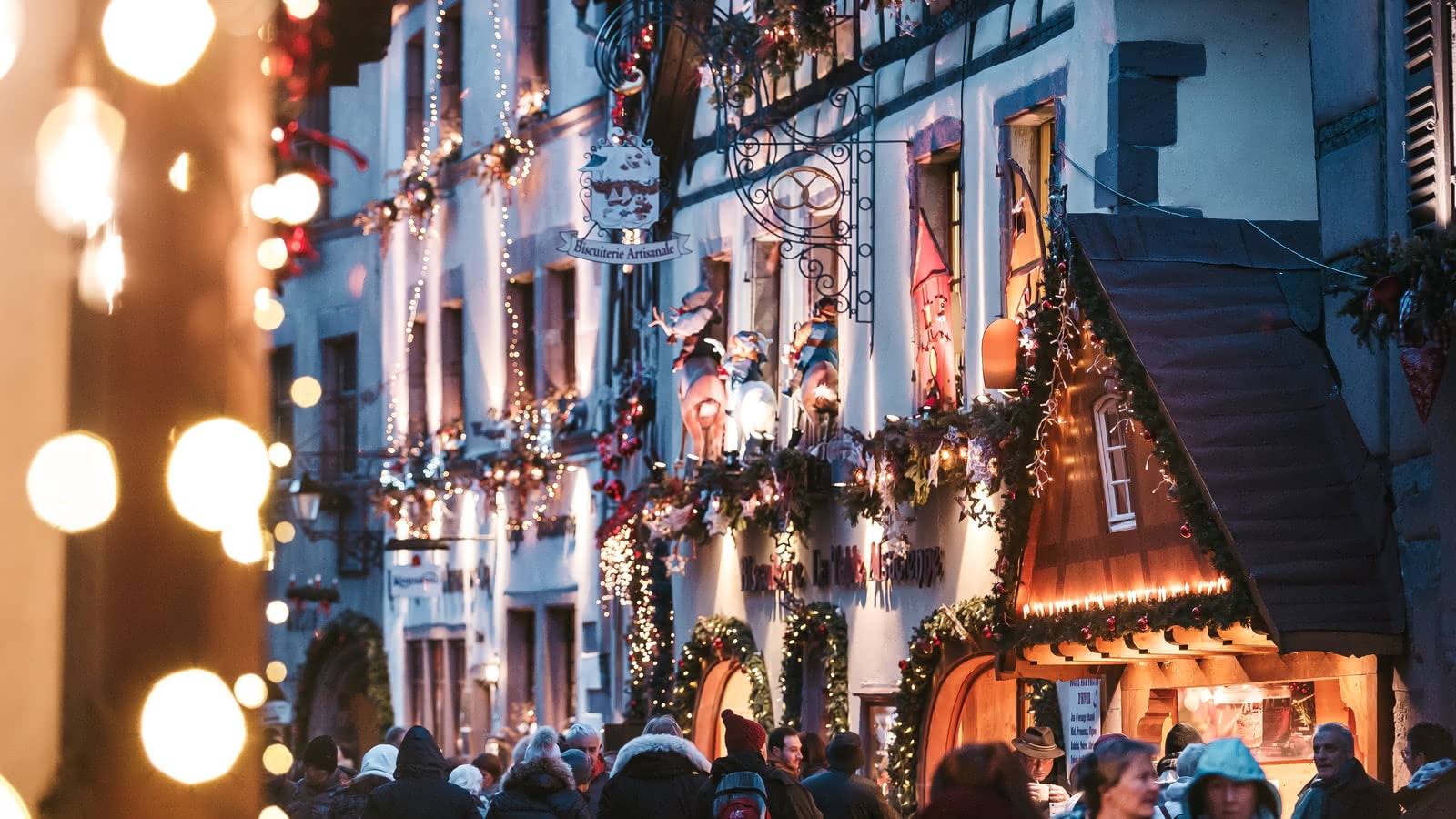Les traditionnels marchés de Noël d'Alsace